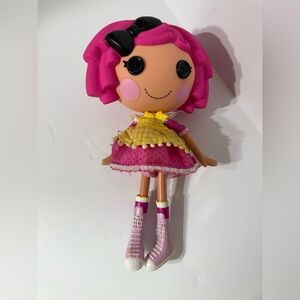 LALALOOPSY CRUMBS SUGAR COOKIE Pink Hair 2009 12" Doll! NO Accessories Doll Only